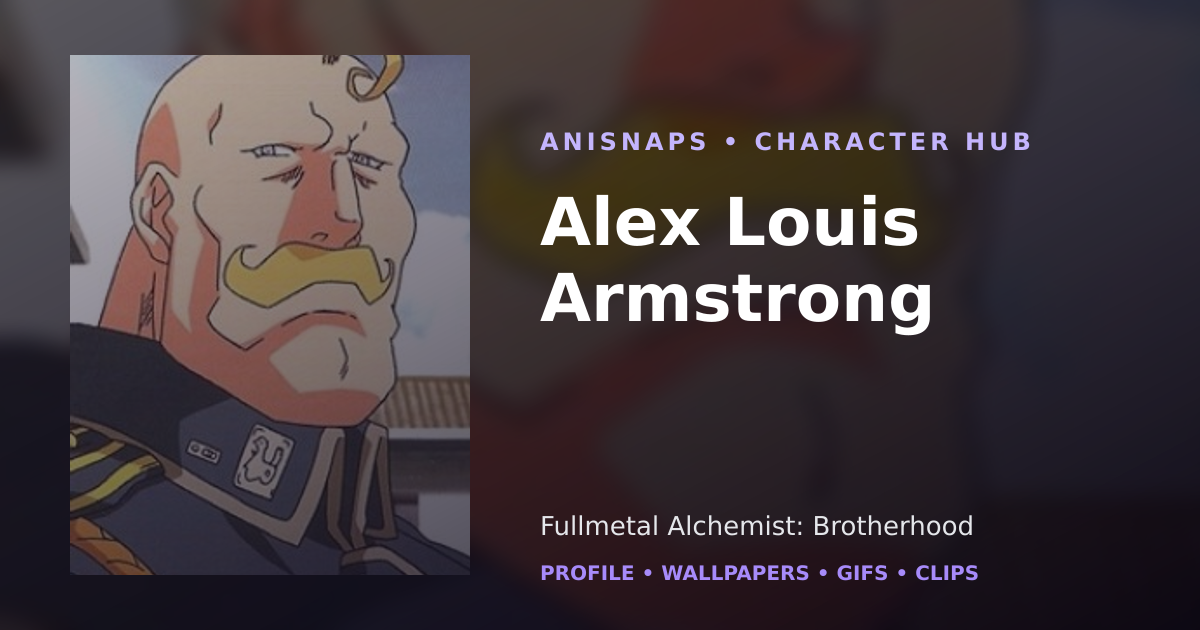 Alex Louis Armstrong