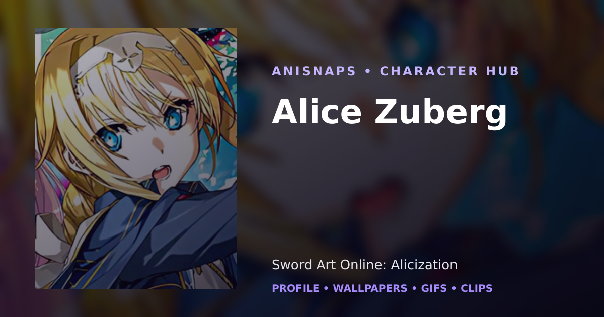 Alice Zuberg
