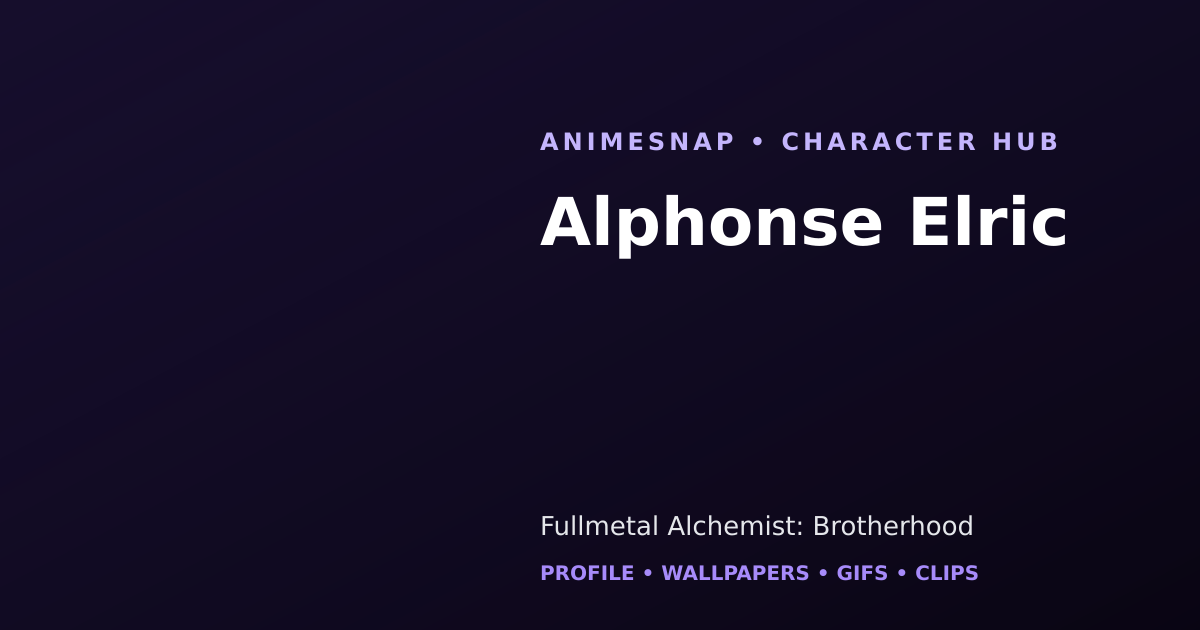 Alphonse Elric