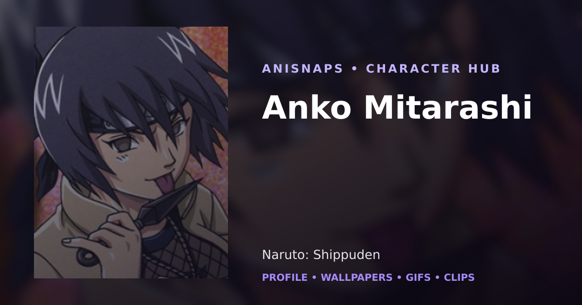 Anko Mitarashi