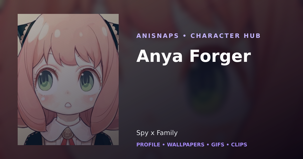 Anya Forger