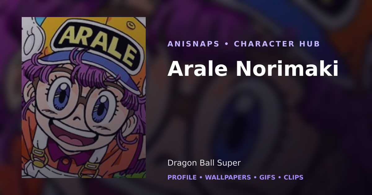 Arale Norimaki