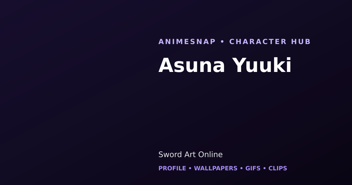 Asuna Yuuki