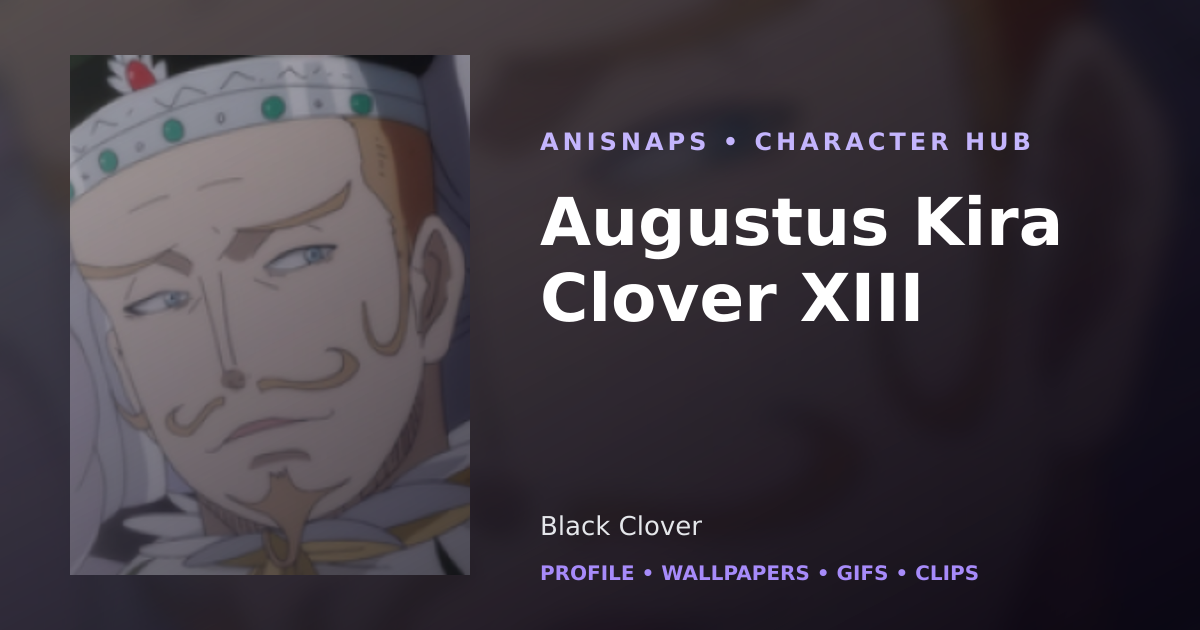 Augustus Kira Clover XIII