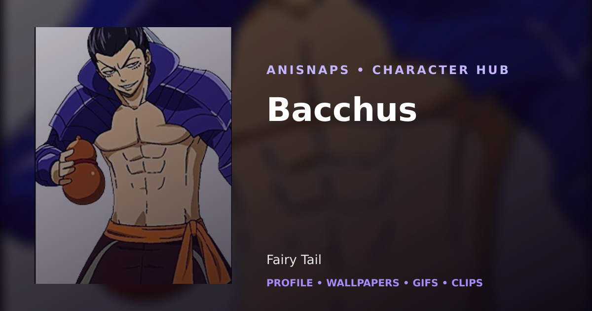 Bacchus