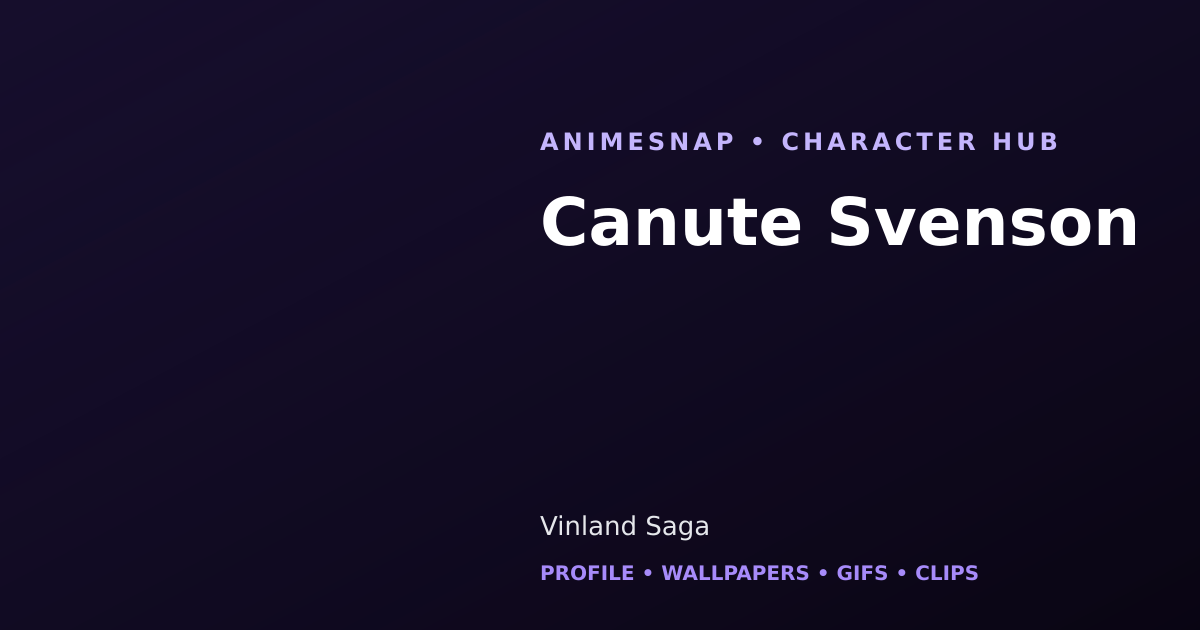 Canute Svenson