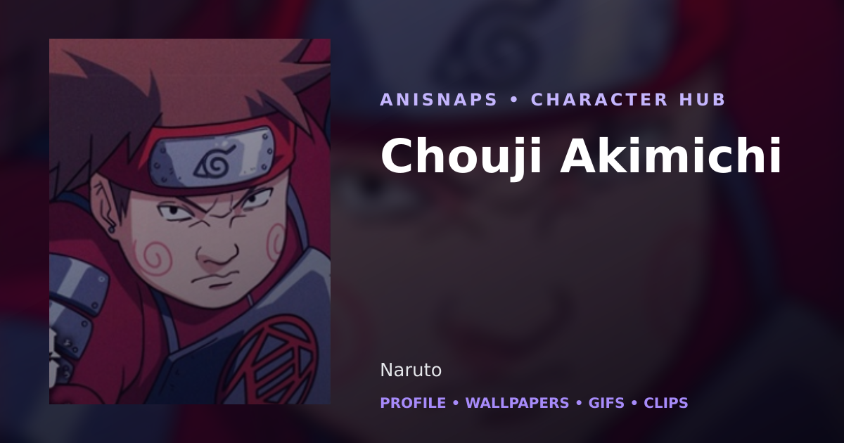 Chouji Akimichi