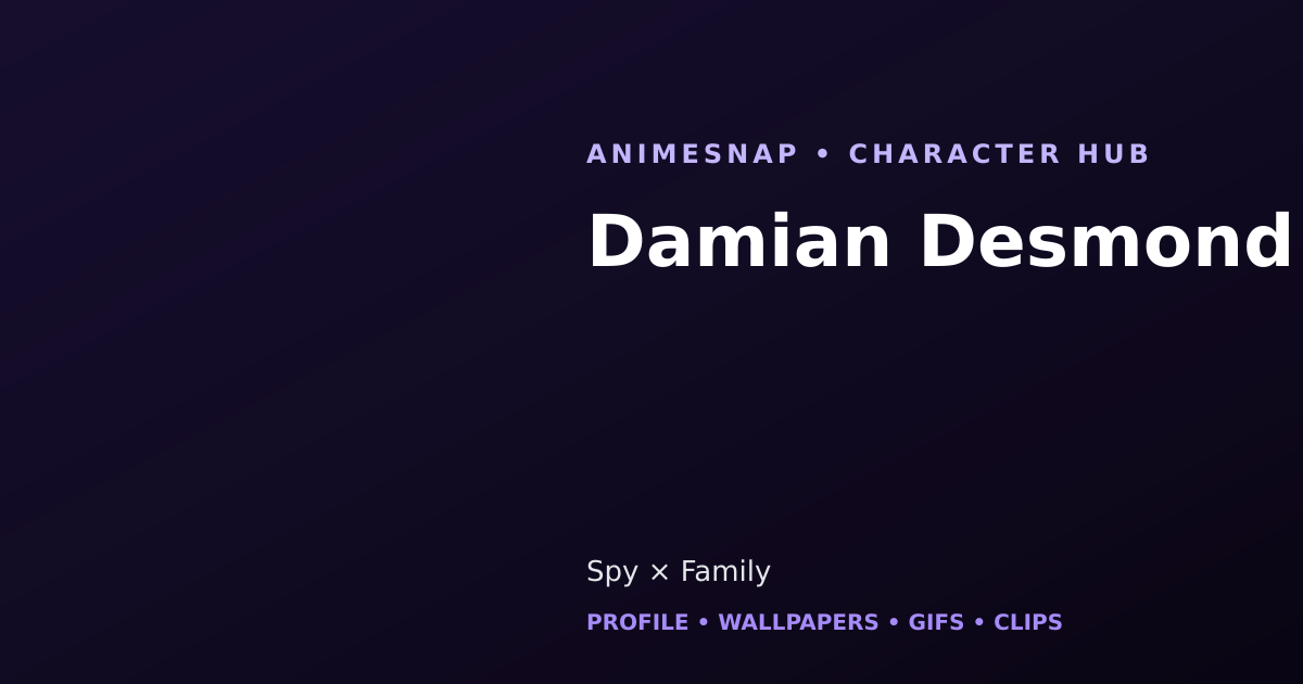 Damian Desmond