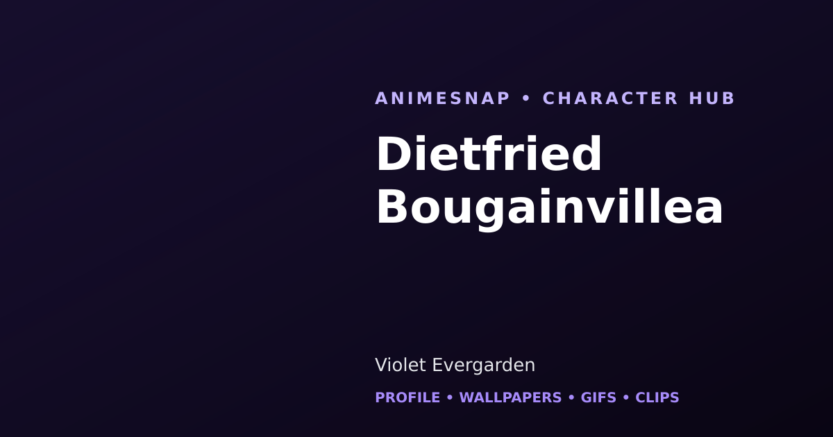Dietfried Bougainvillea