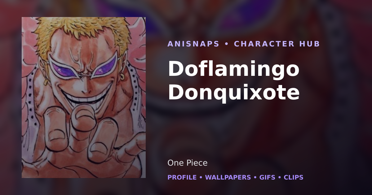 Doflamingo Donquixote