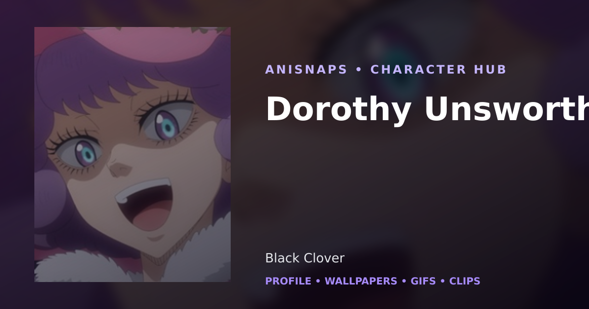Dorothy Unsworth