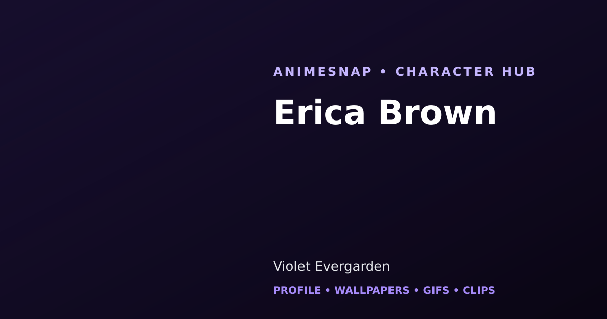 Erica Brown