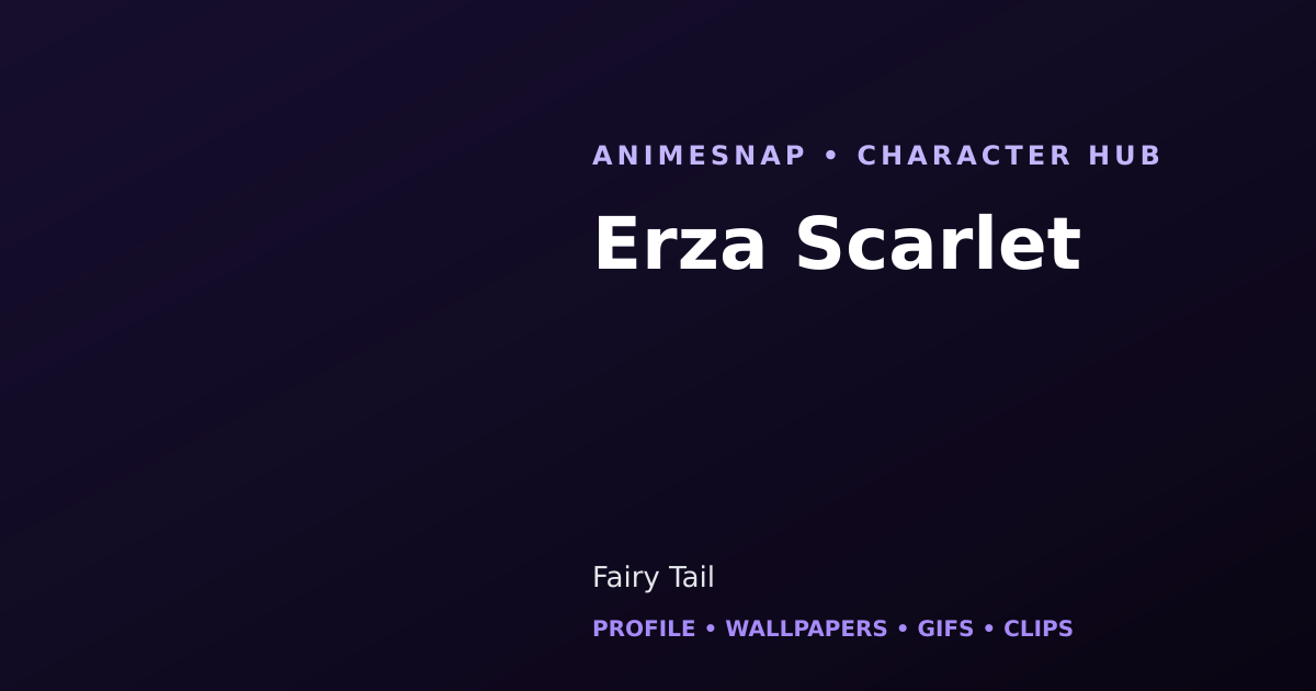 Erza Scarlet