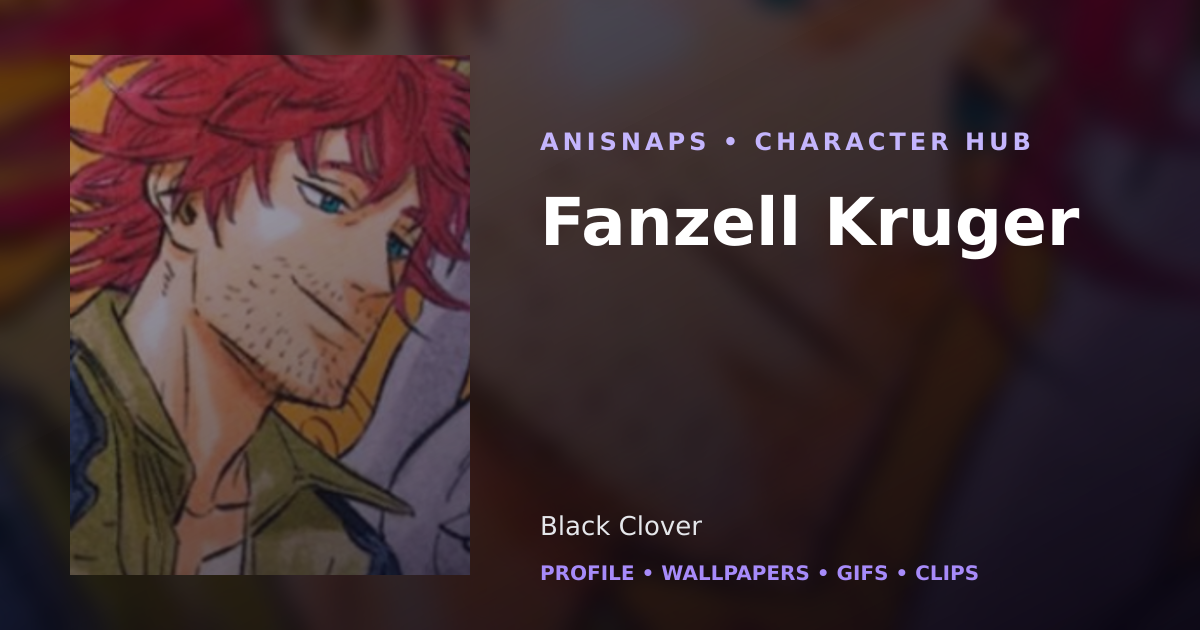 Fanzell Kruger