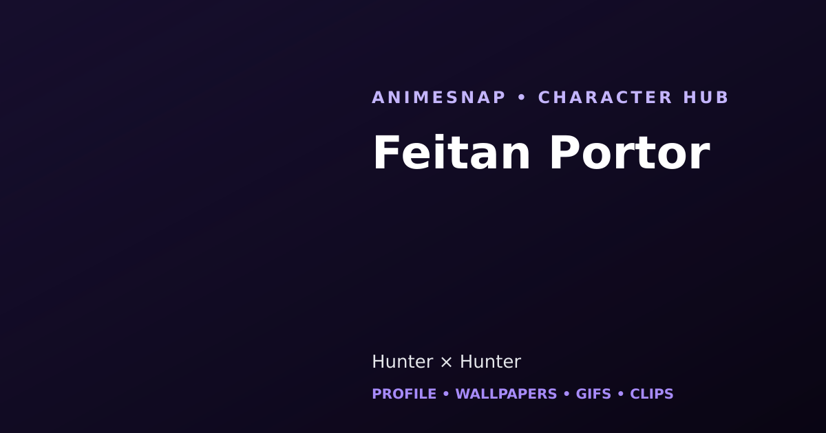 Feitan Portor