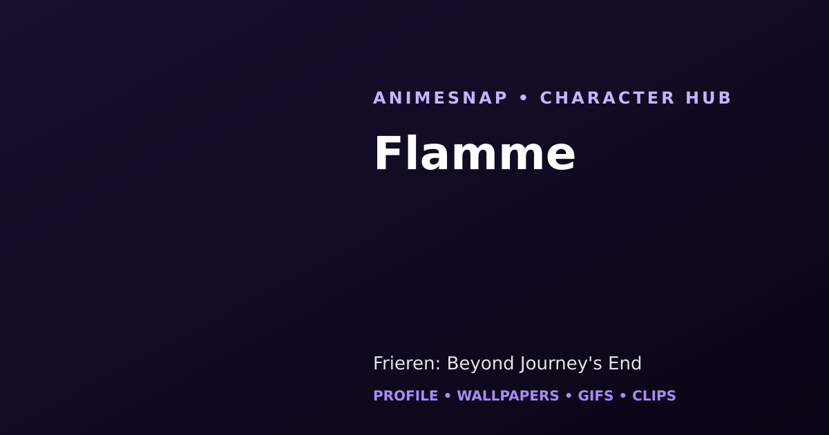 Flamme