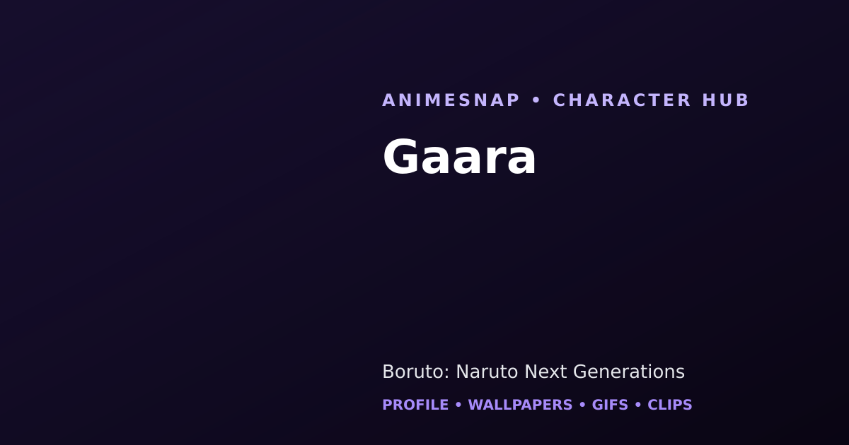 Gaara