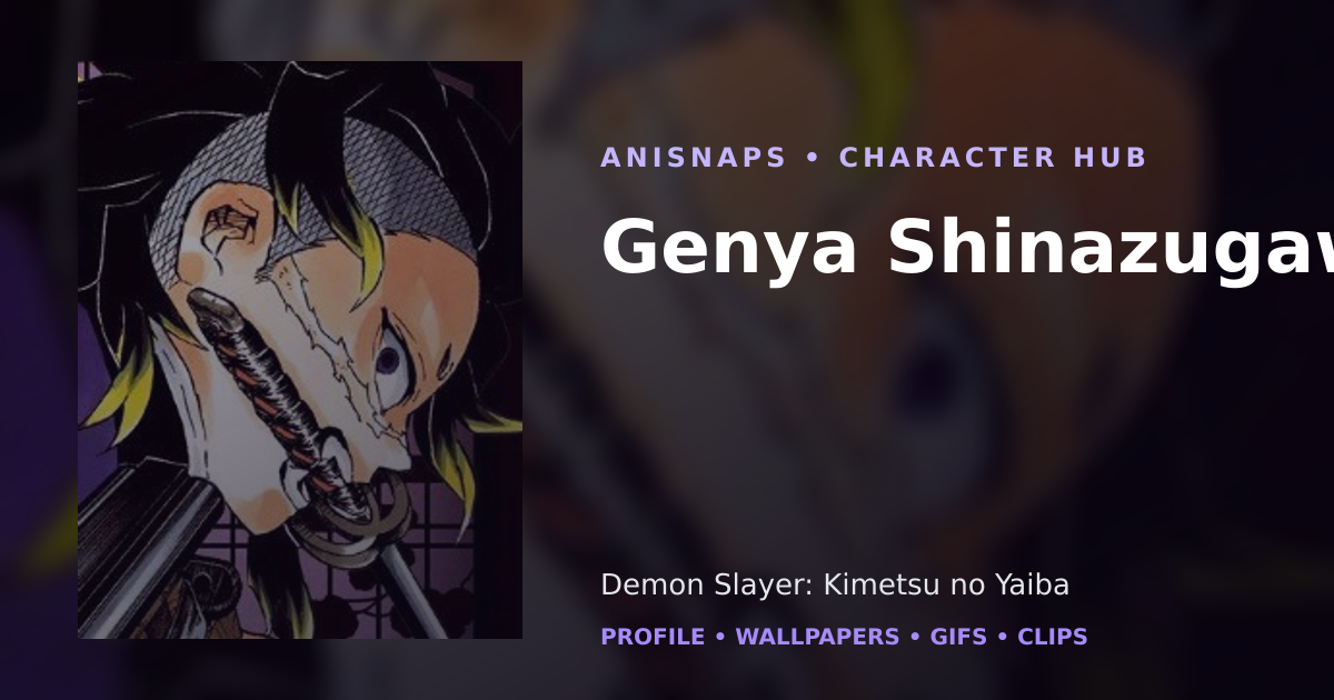 Genya Shinazugawa