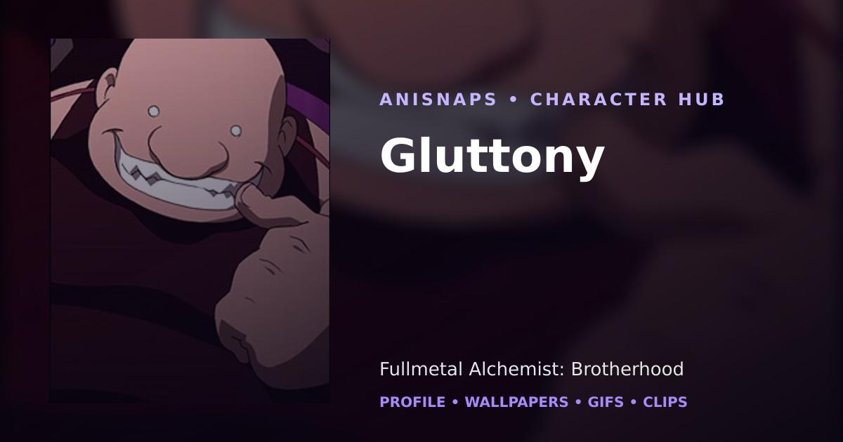 Gluttony