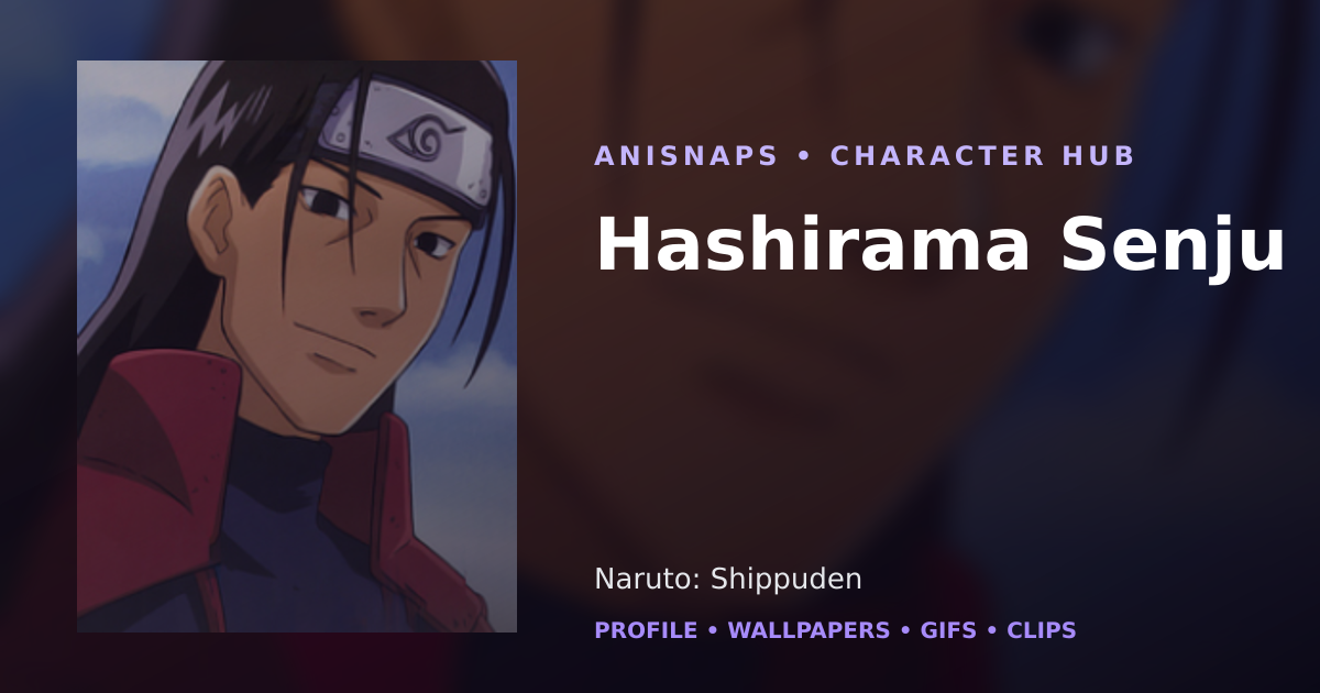 Hashirama Senju