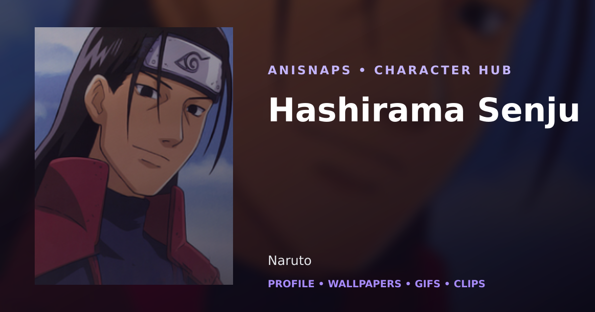 Hashirama Senju