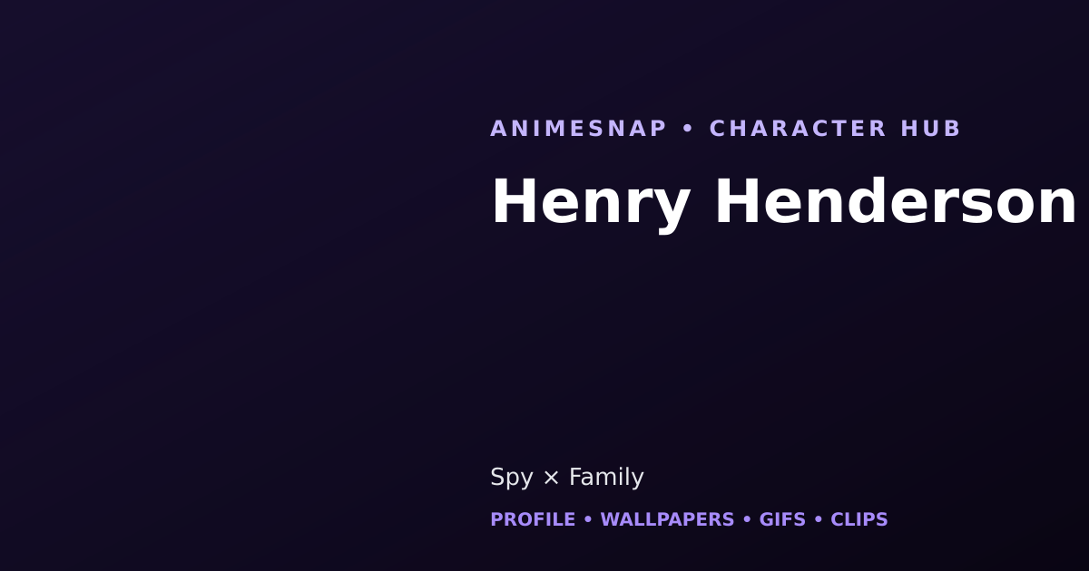 Henry Henderson