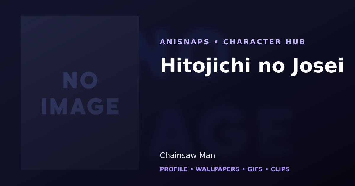 Hitojichi no Josei