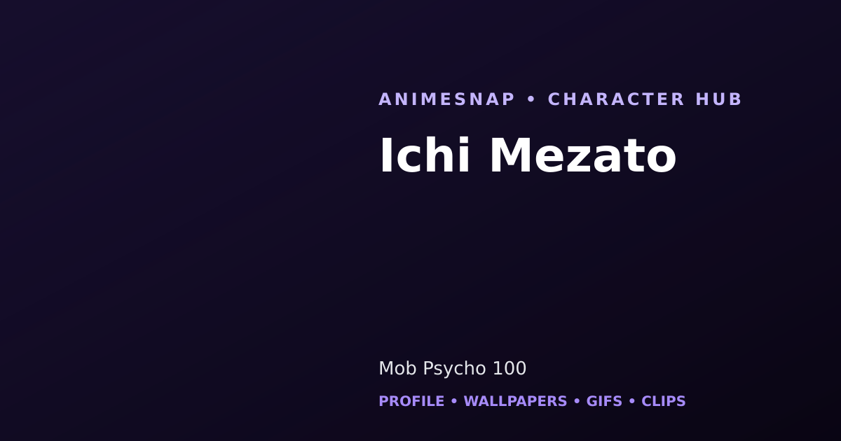 Ichi Mezato