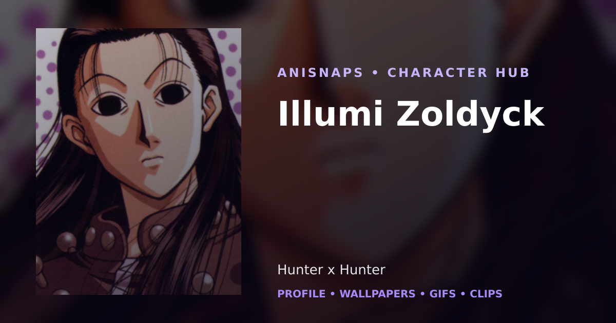 Illumi Zoldyck