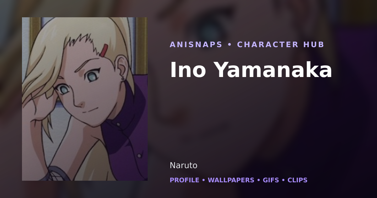 Ino Yamanaka