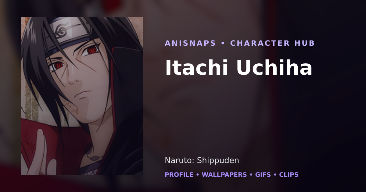Itachi Uchiha