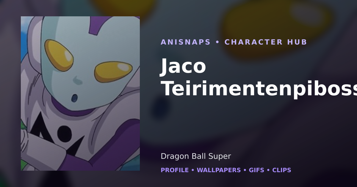 Jaco Teirimentenpibosshi