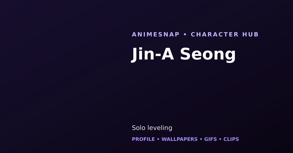 Jin-A Seong