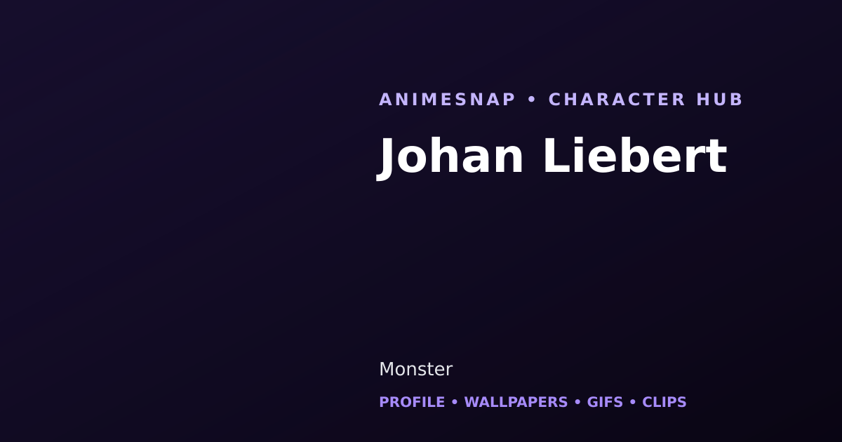 Johan Liebert