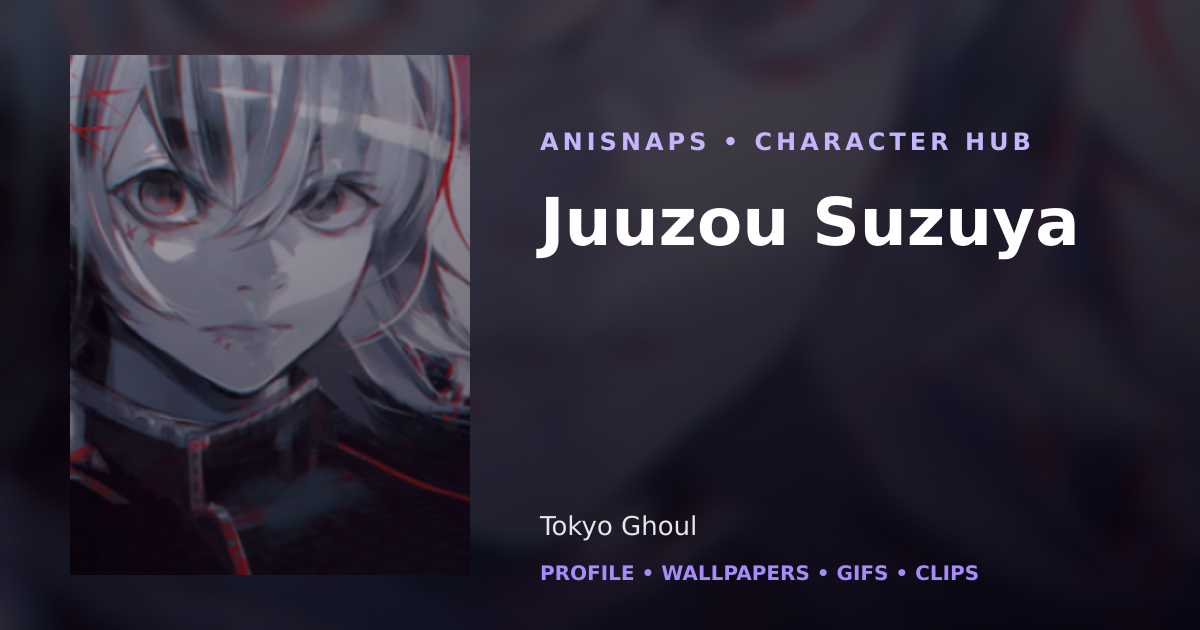 Juuzou Suzuya