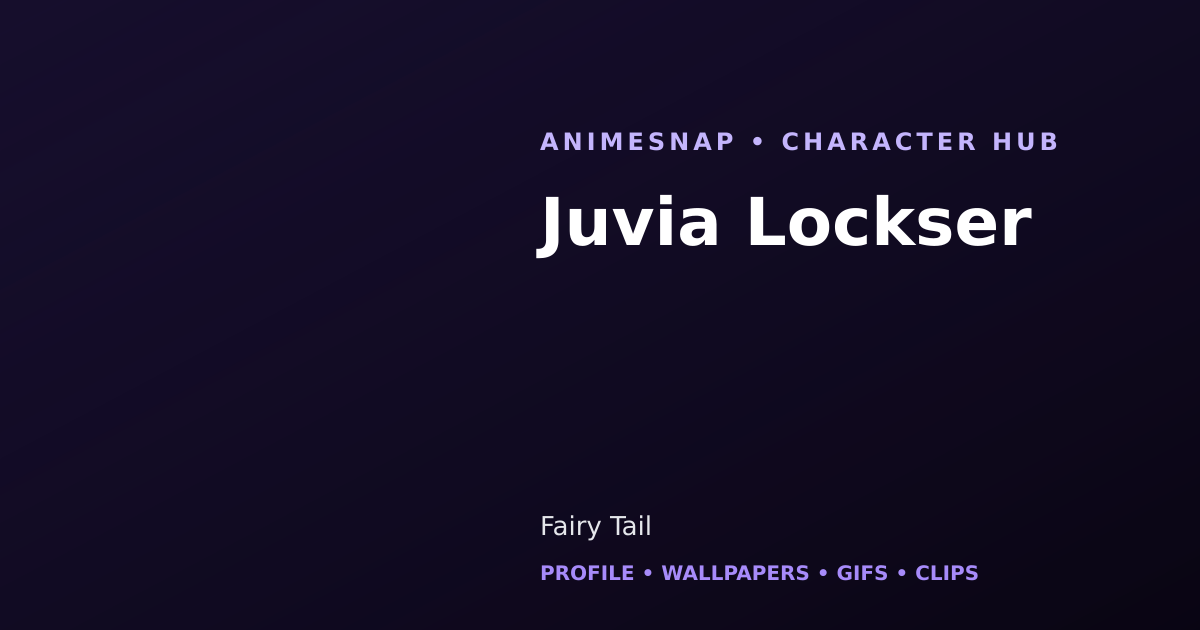 Juvia Lockser