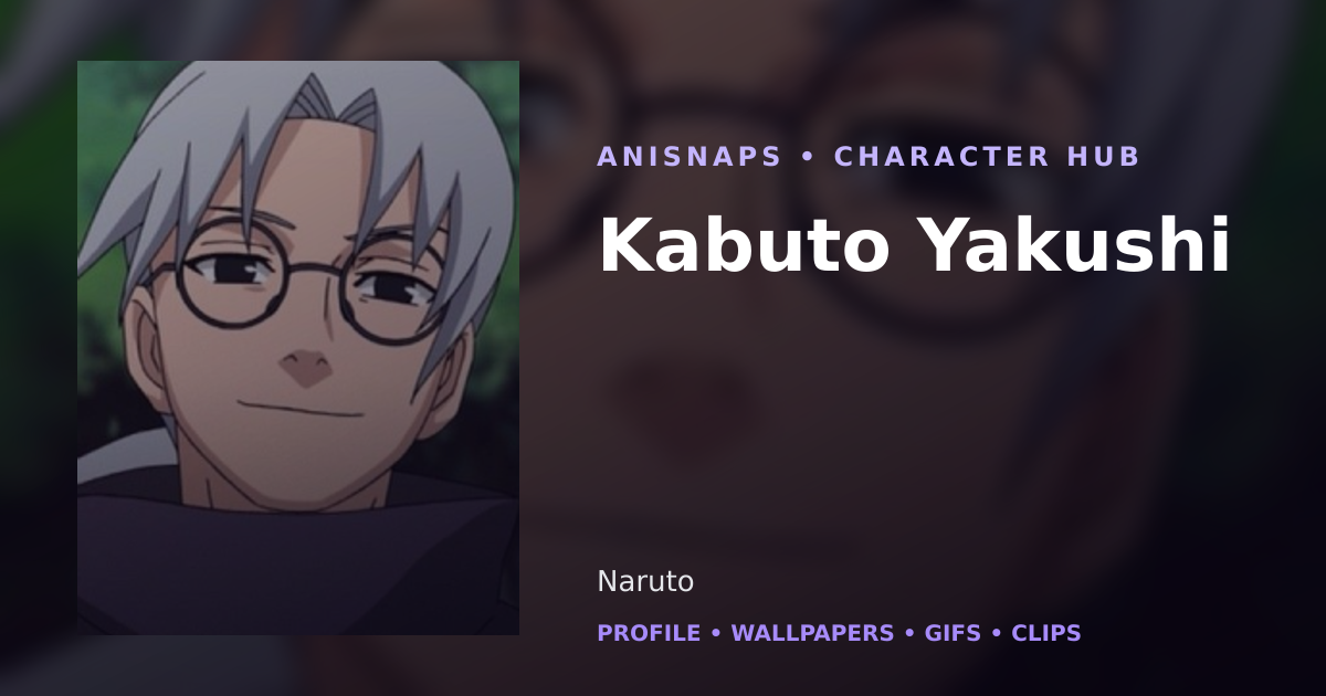 Kabuto Yakushi