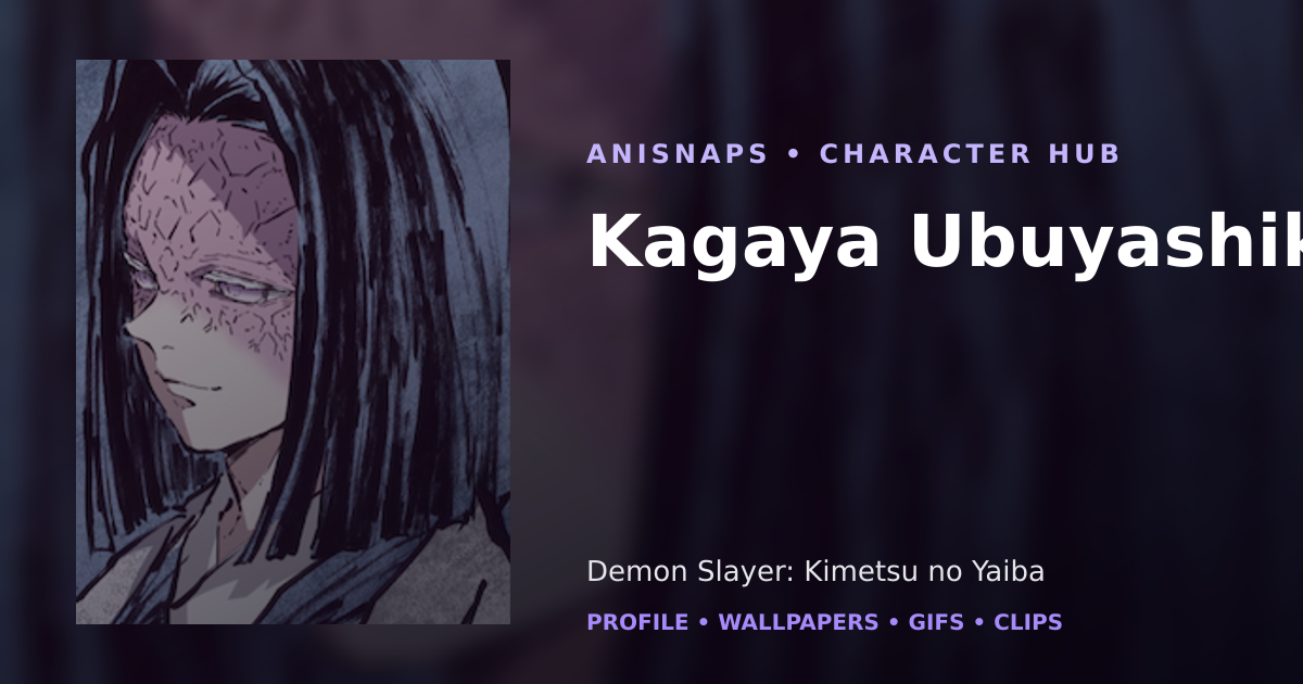 Kagaya Ubuyashiki