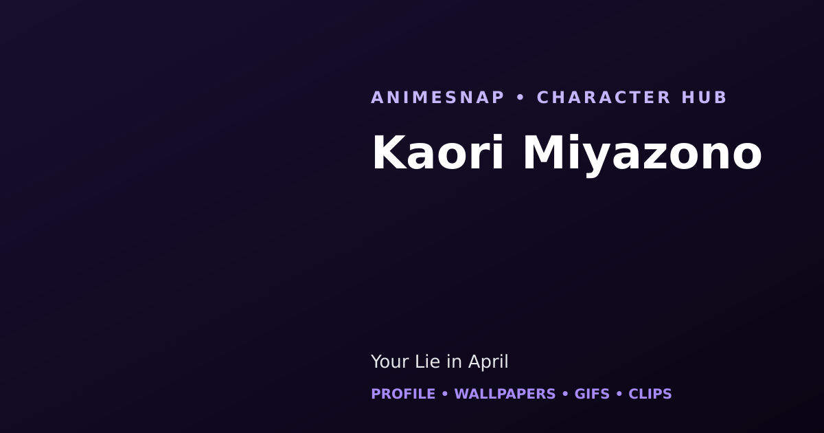 Kaori Miyazono
