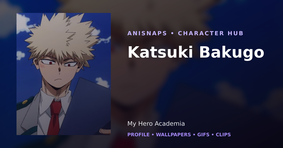 Katsuki Bakugo
