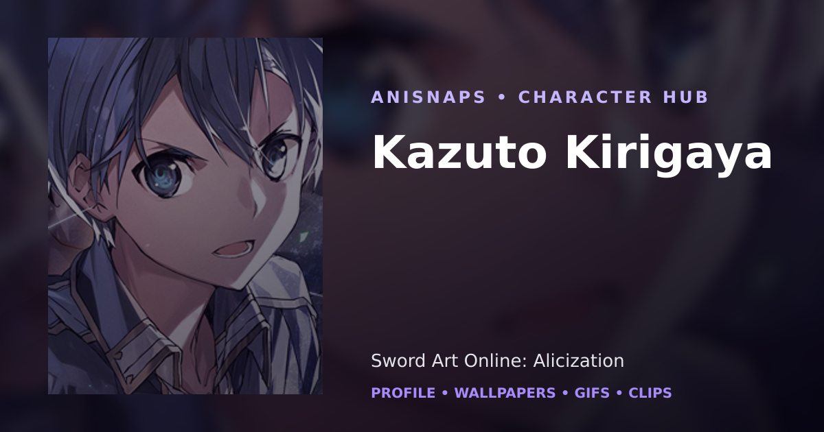 Kazuto Kirigaya