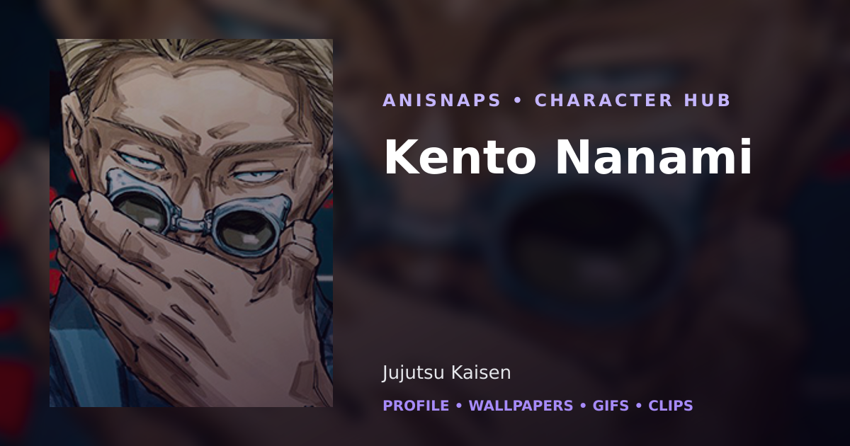 Kento Nanami