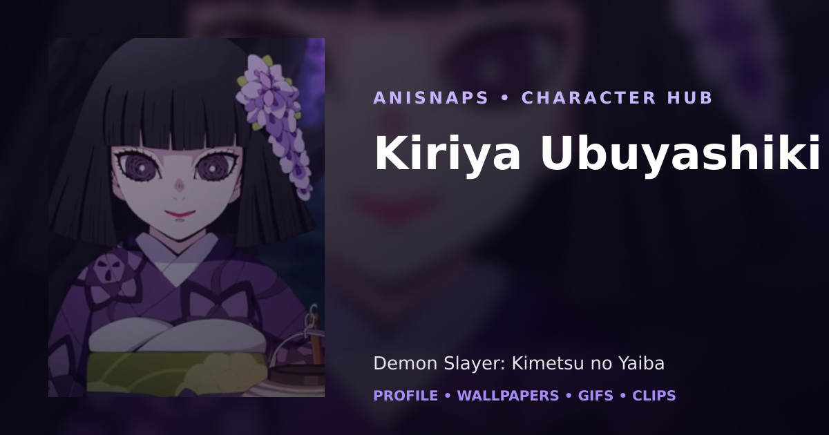 Kiriya Ubuyashiki