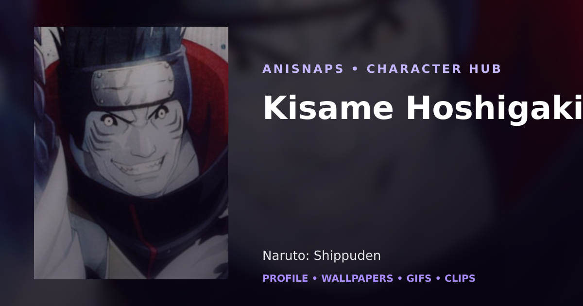 Kisame Hoshigaki