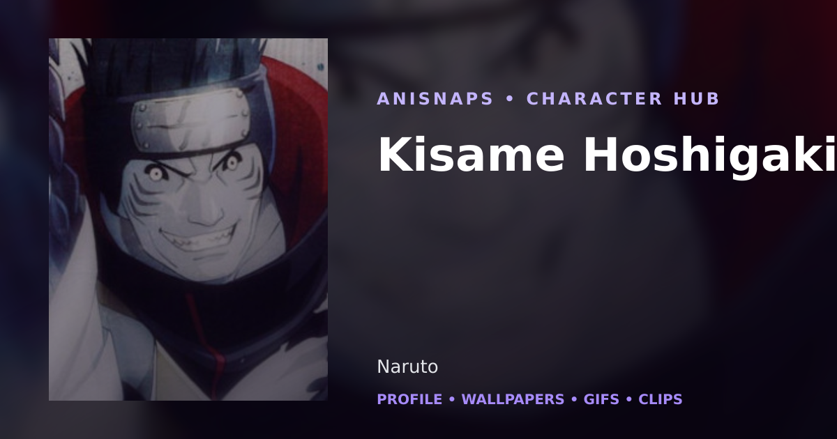 Kisame Hoshigaki