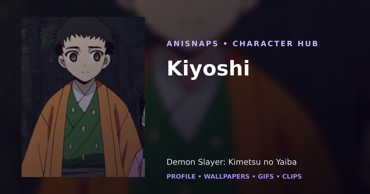 Kiyoshi
