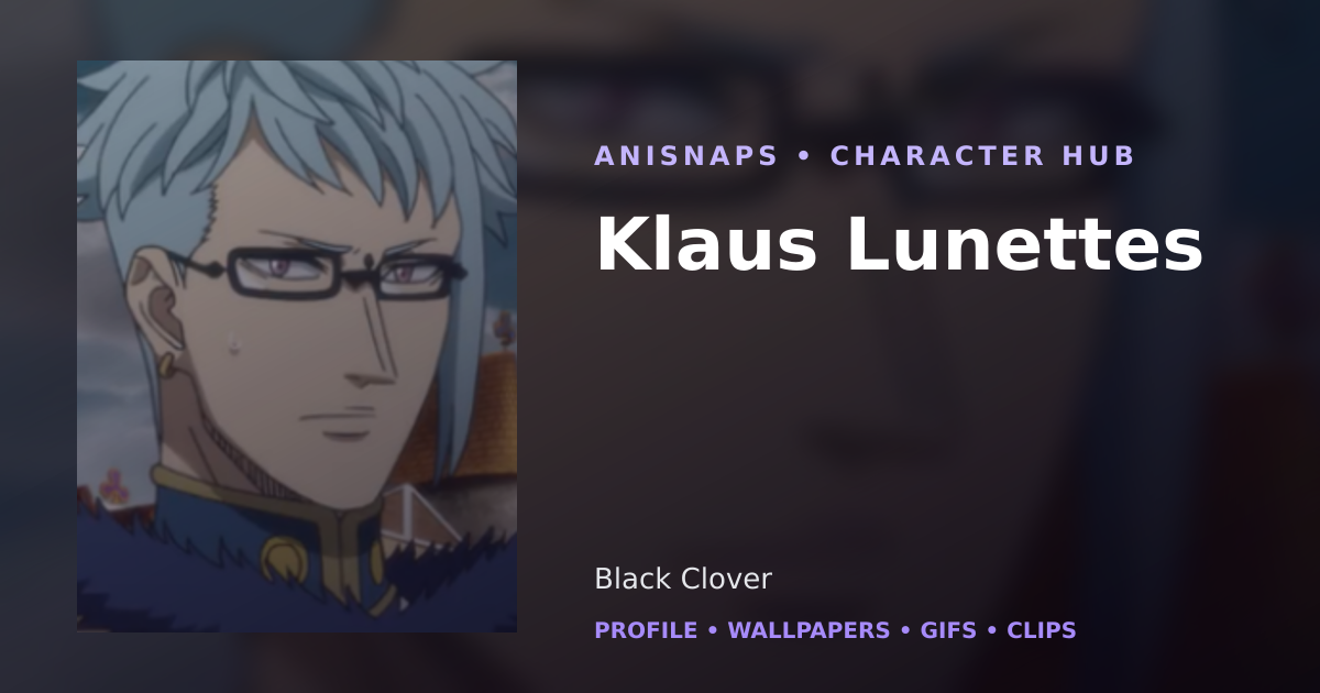 Klaus Lunettes
