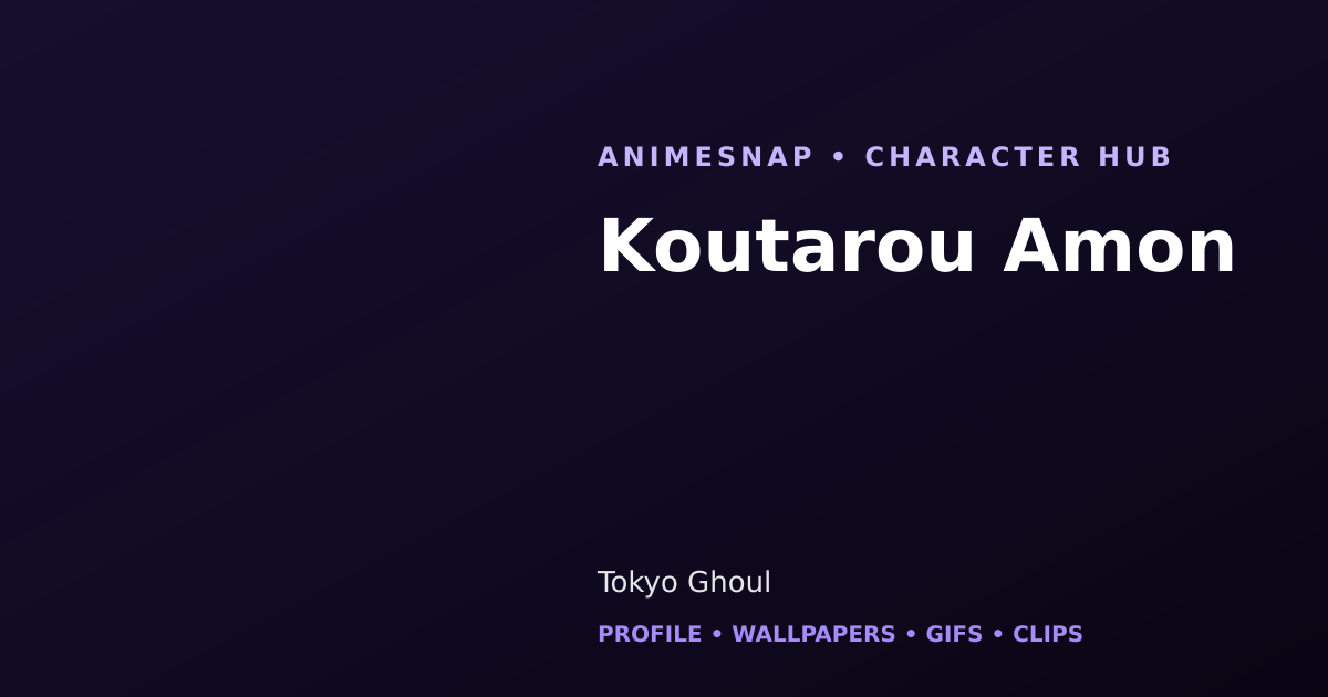 Koutarou Amon