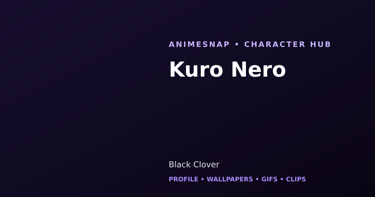 Kuro Nero