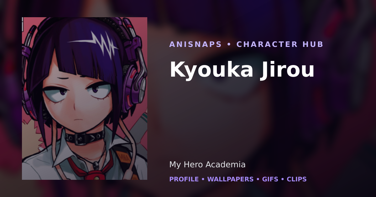 Kyouka Jirou